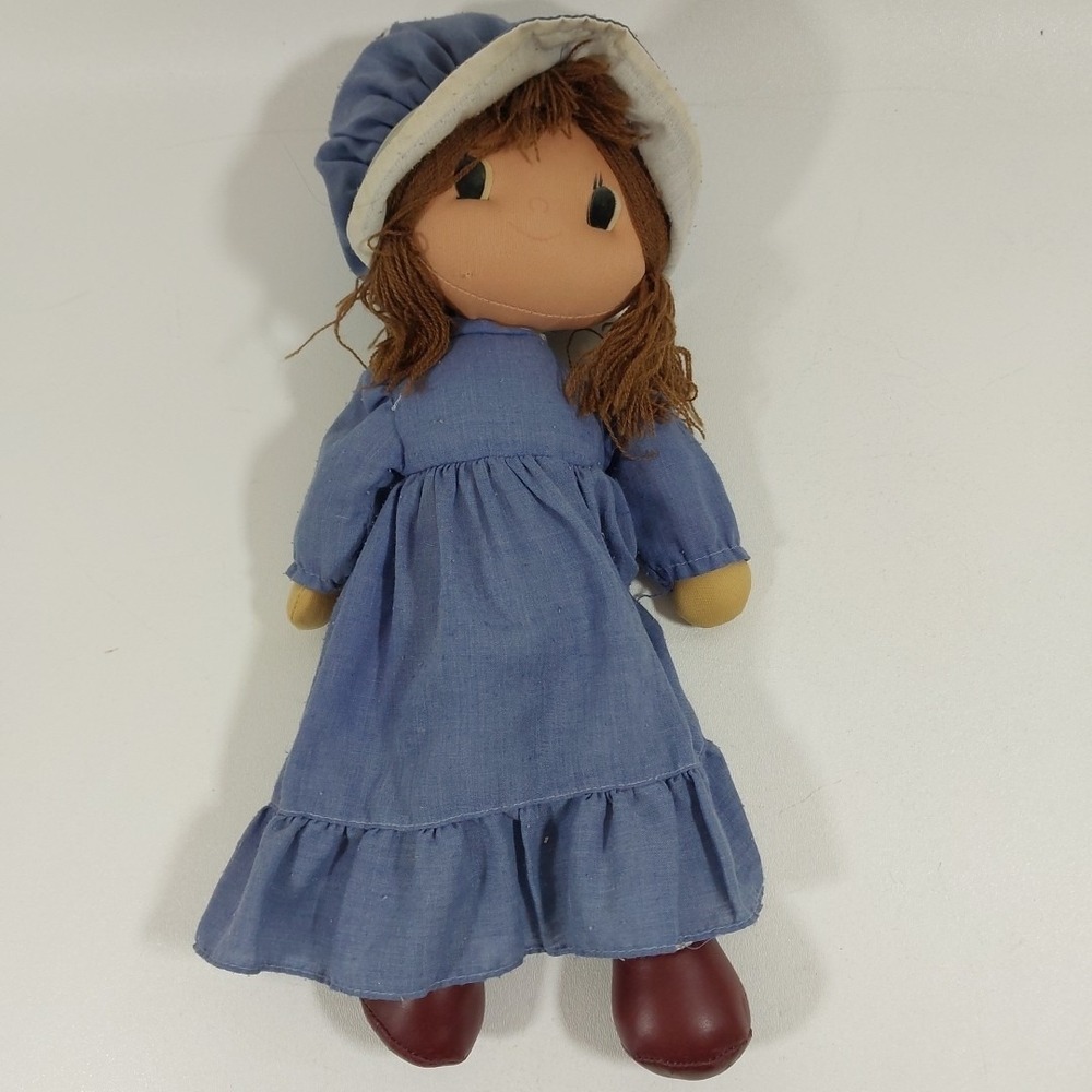 Kamar‎ Rag Doll Blue Dress With Bonnet